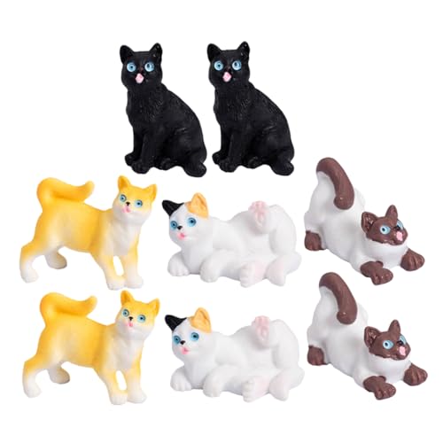 VANZACK 8-teiliges Realistisches Katzenfiguren-Spielzeug: Pädagogisches Katzenfiguren-Set, Kätzchen-kuchenaufsatz, Ostern, Geburtstagsparty-gastgeschenke Für Kinder, Jungen, Mädchen VANZACK 8-teiliges Realistisches Katzenfiguren-Spielzeug: Pädagogisches Katzenfiguren-Set, Kätzchen-kuchenaufsatz, Ostern, Geburtstagsparty-gastgeschenke Für Kinder, Jungen, Mädchen von VANZACK