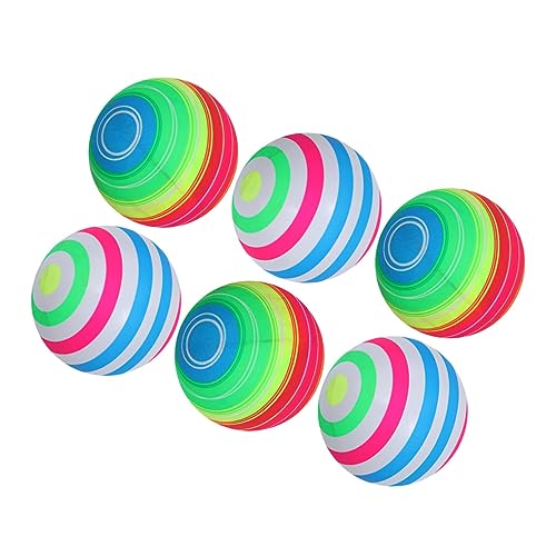 VANZACK 8stücke Aufblasbare Strandbälle Bunte Kreative Rainbow-bälle Für Mädchen Wasserspielzeug Für Pool Und Sommeraktivitäten Für Kleinkinder VANZACK 8stücke Aufblasbare Strandbälle Bunte Kreative Rainbow-bälle Für Mädchen Wasserspielzeug Für Pool Und Sommeraktivitäten Für Kleinkinder von VANZACK