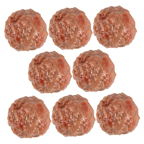VANZACK 8Stücke Künstliche Rindfleischbällchen Dekoratives Lebensmittelmodell Für Küchendekoration Und Fotografie Requisiten Realistisches Simulation Fleisch Für Kreative Gestaltung VANZACK 8Stücke Künstliche Rindfleischbällchen Dekoratives Lebensmittelmodell Für Küchendekoration Und Fotografie Requisiten Realistisches Simulation Fleisch Für Kreative Gestaltung von VANZACK