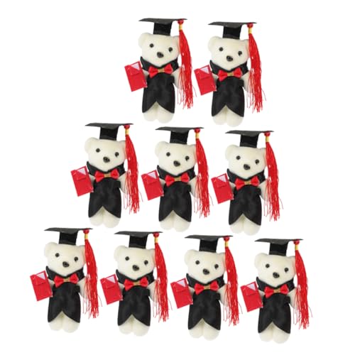VANZACK 9 Stück Teiliges Abschluss Plüschbär Kuschelige Bärenpuppe Dekoratives für zur Graduierung für Schlafzimmer und Feiern VANZACK 9 Stück Teiliges Abschluss Plüschbär Kuschelige Bärenpuppe Dekoratives für zur Graduierung für Schlafzimmer und Feiern von VANZACK
