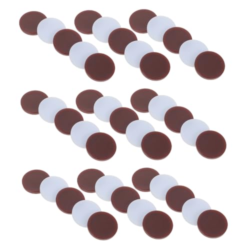 VANZACK 96 Stück Zweifarbige Runde Spielsteine: Tischbrettspiel-schachsteine, Ersatzzubehör Zum Erlernen Von Camping-Dame VANZACK 96 Stück Zweifarbige Runde Spielsteine: Tischbrettspiel-schachsteine, Ersatzzubehör Zum Erlernen Von Camping-Dame von VANZACK
