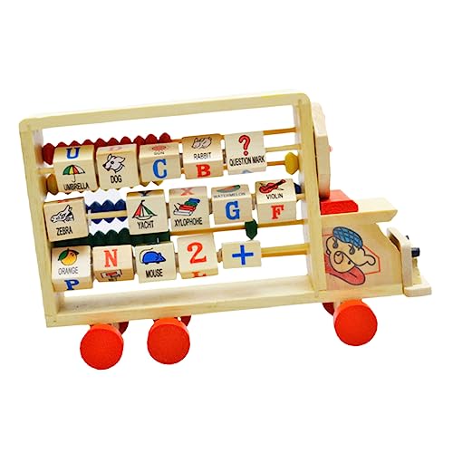 VANZACK Abakusspielzeug aus Holz Farbenfrohes Zählwerkzeug für Kognitive Entwicklung und Mathematikunterricht Lernspielzeug für Jungen VANZACK Abakusspielzeug aus Holz Farbenfrohes Zählwerkzeug für Kognitive Entwicklung und Mathematikunterricht Lernspielzeug für Jungen von VANZACK