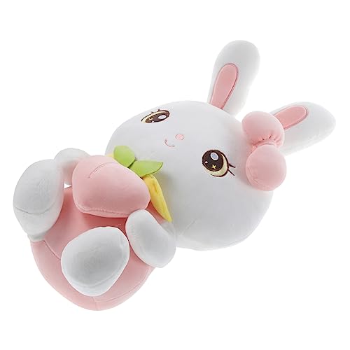 VANZACK Adorable Plüschhase Kuscheltier Häschen für Mädchen Weicher Gefüllter Kaninchen Puppen Plüsch Bequemes Baumwollfüllung für Geburtstag und Kaninchenjahr von VANZACK