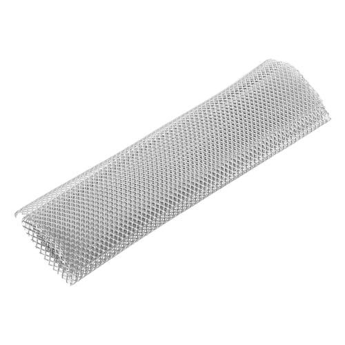 VANZACK Aluminium Miniatur Zaun mit Drahtgeflecht Maschenweite Stabiles Realistisch Gestaltetes Sandtisch und Zubehör für Puppenhaus von VANZACK