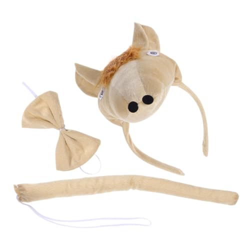 VANZACK Animal Party Kostüm Set Pferdekopf Haarreif Fliege und Cosplay Zubehör für Karneval Ostern Verkleidung und Erwachsene VANZACK Animal Party Kostüm Set Pferdekopf Haarreif Fliege und Cosplay Zubehör für Karneval Ostern Verkleidung und Erwachsene von VANZACK