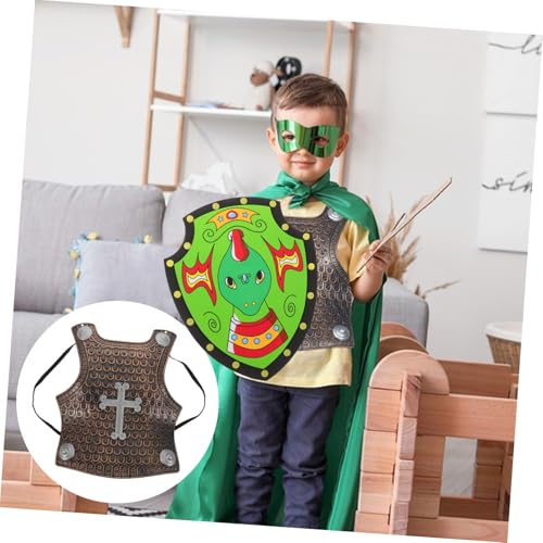 VANZACK Antiker Brustpanzer Cosplay Kostüm Zubehör Robuste Kunststoffrüstung Leicht Für Halloween Rollenspiel Themenpartys Jungen Mädchen VANZACK Antiker Brustpanzer Cosplay Kostüm Zubehör Robuste Kunststoffrüstung Leicht Für Halloween Rollenspiel Themenpartys Jungen Mädchen von VANZACK