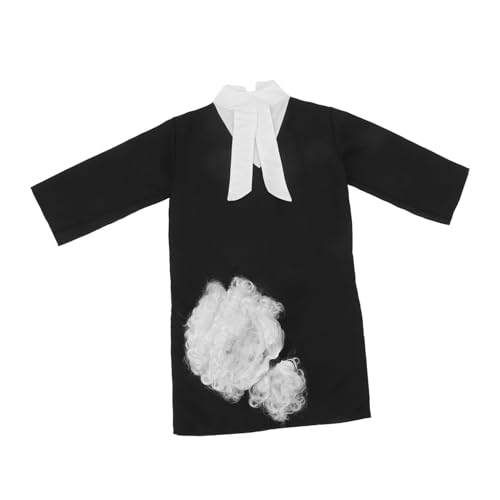 VANZACK Anwaltsdienst Für Jungenkleidung Richterkostüm Richter Rollenspiel Zubehör Professionelles Kostüm Für Halloween Anzug Kinderkostüm Schwarzes Polyester VANZACK Anwaltsdienst Für Jungenkleidung Richterkostüm Richter Rollenspiel Zubehör Professionelles Kostüm Für Halloween Anzug Kinderkostüm Schwarzes Polyester von VANZACK