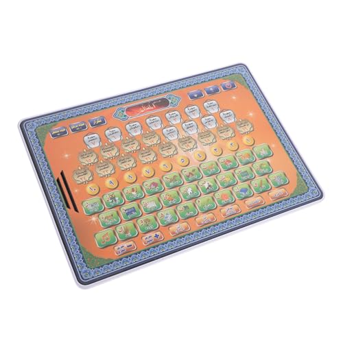 VANZACK Arabische Lernmaschine Lernpad mit Aussprachetraining Multifunktionales Pädagogisches Batteriebetrieben für Frühe Sprachförderung und Spielerisches Lernen von VANZACK
