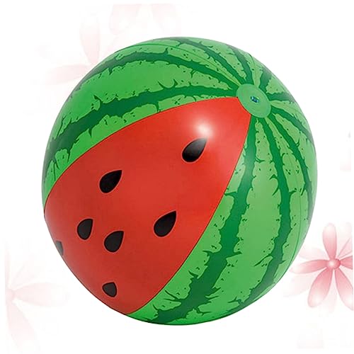 VANZACK Aufblasbarer Dicker Strandball Wasserspaß mit Lustigem Wassermelonen Design für Outdoor Strandspielzeug Pool Spielball VANZACK Aufblasbarer Dicker Strandball Wasserspaß mit Lustigem Wassermelonen Design für Outdoor Strandspielzeug Pool Spielball von VANZACK