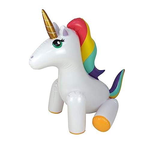 VANZACK Aufblasbares Einhorn Wassersprinkler Spielzeug Lustiges Outdoor Spielzeug Für Garten Material Langlebig Für Sommerpartys Und Kinderaktivitäten VANZACK Aufblasbares Einhorn Wassersprinkler Spielzeug Lustiges Outdoor Spielzeug Für Garten Material Langlebig Für Sommerpartys Und Kinderaktivitäten von VANZACK