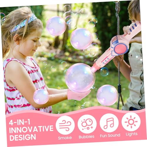 VANZACK Automatische Bubble Maschine für Elastischem Rauch Kreativer Stab Seifenblasenmacher Kindersicheres Kunststoffspielzeug Lustig und Einfach zu Bedienen Farbige Geschenkbox VANZACK Automatische Bubble Maschine für Elastischem Rauch Kreativer Stab Seifenblasenmacher Kindersicheres Kunststoffspielzeug Lustig und Einfach zu Bedienen Farbige Geschenkbox von VANZACK