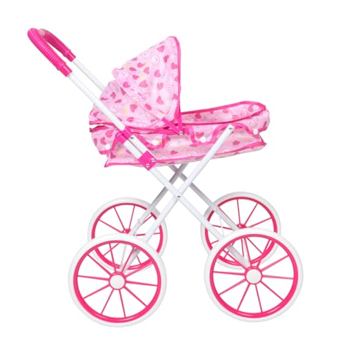VANZACK Babypuppenwagen Faltbarer Puppenwagen Für Rollenspiele Realistisches Design Für Großer Für Puppen Und Kreative Spielstunden VANZACK Babypuppenwagen Faltbarer Puppenwagen Für Rollenspiele Realistisches Design Für Großer Für Puppen Und Kreative Spielstunden von VANZACK