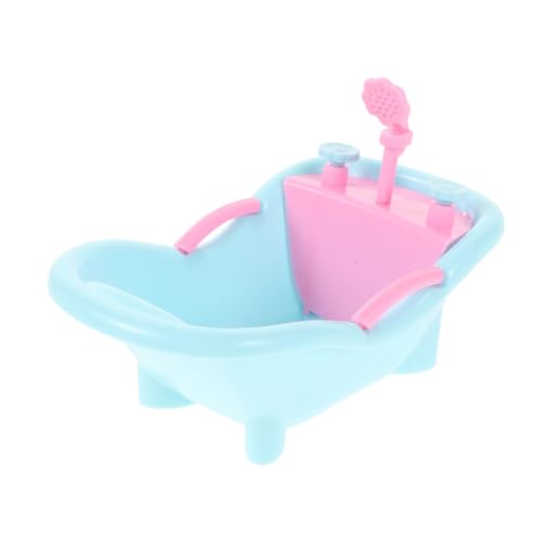 VANZACK Badewanne Für Puppenhaus Zartes Badezimmer Puppenhaus Badezimmerteile Simulationsspielzeug Badespielzeug Für Puppenhaus Zubehör VANZACK Badewanne Für Puppenhaus Zartes Badezimmer Puppenhaus Badezimmerteile Simulationsspielzeug Badespielzeug Für Puppenhaus Zubehör von VANZACK