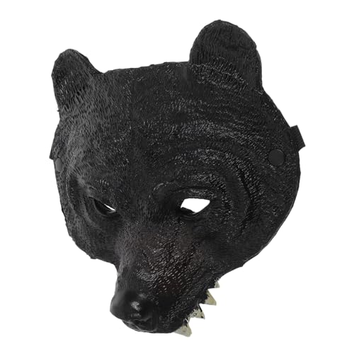 VANZACK Bärenmaske Für Frauen Karneval Maskerade Kostüm Maske Für Fasching Und Halloween Realistische Tiermaske Für Kostümpartys Und Cosplay Hnba von VANZACK