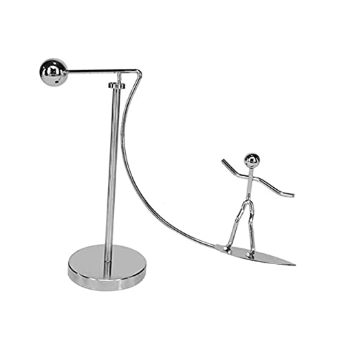 VANZACK Balancierendes Tumbler Ornament Kreatives Design für Büro Schule Pendelbewegung Einzigartiges Tischdekor mit Figur von VANZACK
