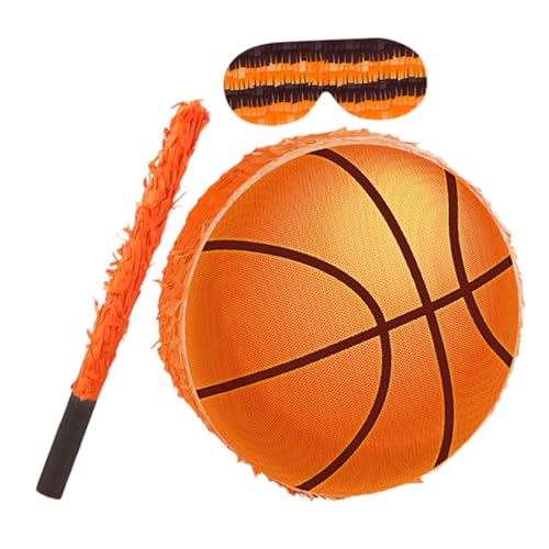 VANZACK Basketball Pinata mit Stick und Augenbinde Bunte Ball Deko für Kindergeburtstag Vielseitiges Partyspiel und Foto-requisite Geeignet für Jungen und Mädchen Sportmotto Veranstaltung VANZACK Basketball Pinata mit Stick und Augenbinde Bunte Ball Deko für Kindergeburtstag Vielseitiges Partyspiel und Foto-requisite Geeignet für Jungen und Mädchen Sportmotto Veranstaltung von VANZACK