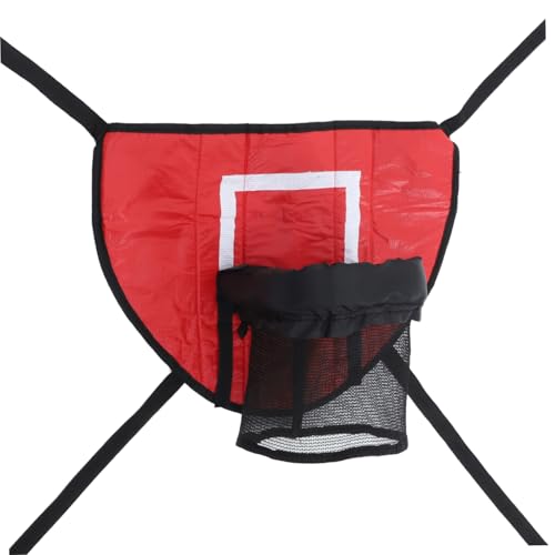 VANZACK Basketballkorb für Trampoline Runder Roter Rückwand Sicherer Spielspaß für Trampolin Zubehör für Indoor und Outdoor Aktivitäten für Junge VANZACK Basketballkorb für Trampoline Runder Roter Rückwand Sicherer Spielspaß für Trampolin Zubehör für Indoor und Outdoor Aktivitäten für Junge von VANZACK