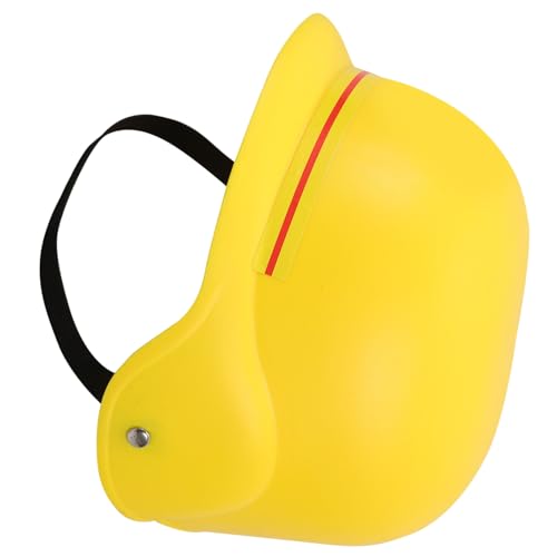 VANZACK Baustellen Helm Robust Bauarbeiter Kostüm Zubehör für Mädchen Rollenspiel Party Verkleidung Sicherheitshelm Gelb von VANZACK