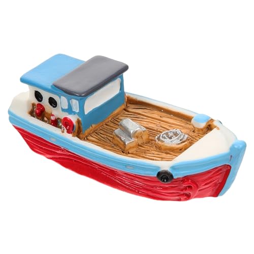 VANZACK Boot Dekoration Kunstharz Fischerboot Als Mediterranes Desktop Ornament Stilvolle Bootsfigur Für Wohnkultur Und Kreative Tischdeko VANZACK Boot Dekoration Kunstharz Fischerboot Als Mediterranes Desktop Ornament Stilvolle Bootsfigur Für Wohnkultur Und Kreative Tischdeko von VANZACK