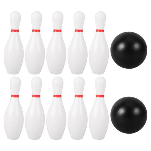 VANZACK Bowling-Set Für Kinder: Enthält 10 Und 2 Aus Kunststoff Für Vorschulkinder Gartenspiele Partyspaß Und Outdoor-Spiele Für Kleinkinder Von 3–8 Jahren von VANZACK