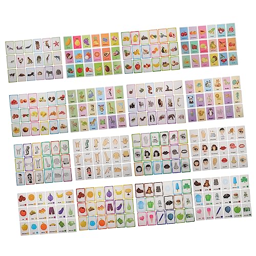 VANZACK Boxen Lustige Flash Karten für Pädagogische Tier und Obstkarten Kognitiven Entwicklung Frühes Lernen und Spielspaß für Kleine Hände VANZACK Boxen Lustige Flash Karten für Pädagogische Tier und Obstkarten Kognitiven Entwicklung Frühes Lernen und Spielspaß für Kleine Hände von VANZACK