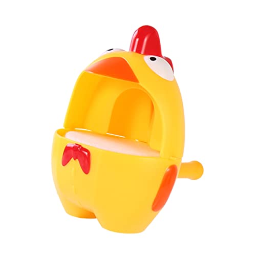 VANZACK Bubble Machine Mit Niedlichem Küken Design Blasenmaschine Für Outdoor Und Festivals Für Kleine Orange von VANZACK