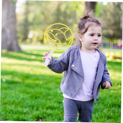 VANZACK Bubble Wands mit Schale Große Seifenblasenstäbe für Leichtes Outdoor für Sommerparty und Fotografie Verschiedene Blasengrößen für Jungen und Mädchen VANZACK Bubble Wands mit Schale Große Seifenblasenstäbe für Leichtes Outdoor für Sommerparty und Fotografie Verschiedene Blasengrößen für Jungen und Mädchen von VANZACK