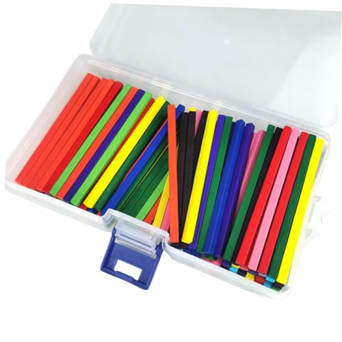 VANZACK Buntes Rechenstäbchen Farben mit Aufbewahrungsbox und Lernkarte Montessori Mathe für Kindergarten und Grundschule Arithmetische Rechenhilfe zur Zahlen und Farberkennung VANZACK Buntes Rechenstäbchen Farben mit Aufbewahrungsbox und Lernkarte Montessori Mathe für Kindergarten und Grundschule Arithmetische Rechenhilfe zur Zahlen und Farberkennung von VANZACK
