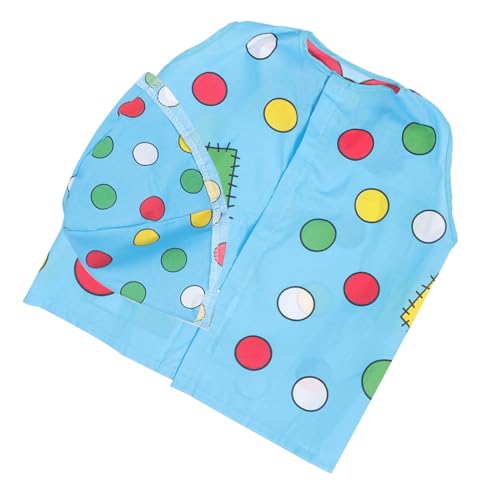 VANZACK Clown Kostüm mit Hut Weiches Stoffmaterial Bequemes Cosplay Outfit für Karneval Halloween Mottoparty und Rollenspiele Einfach Anzuziehen Dekoratives Kostüm für Kleinkinder von VANZACK