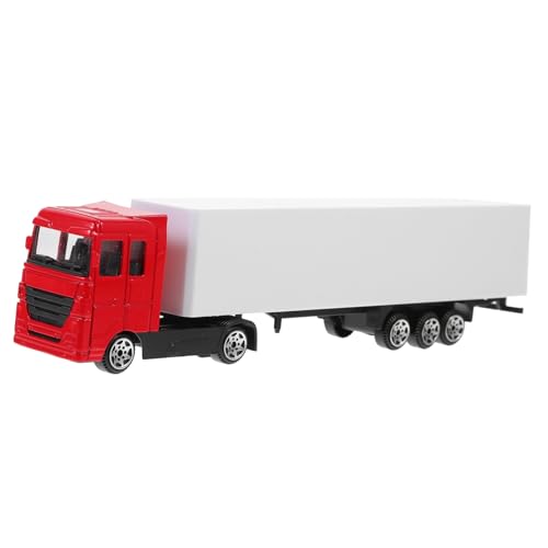 VANZACK Container LKW für Kleinkinder Robustes und Sicheres Modell aus Legierung für Kreative Sandbox Dekoration und Eltern Spiele von VANZACK
