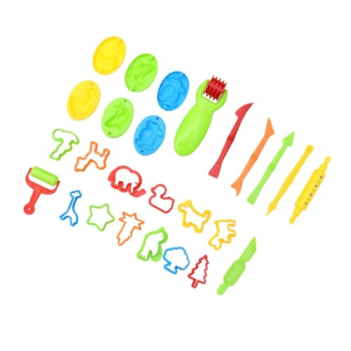 VANZACK DIY Bunte Plastilin Werkzeugsatz für Umweltfreundliche Knetformen Vielseitiges Knetwerkzeug Set mit Verschiedenen Ausstechformen Fördert Kreativität und Zufällige Zufällige Farbe VANZACK DIY Bunte Plastilin Werkzeugsatz für Umweltfreundliche Knetformen Vielseitiges Knetwerkzeug Set mit Verschiedenen Ausstechformen Fördert Kreativität und Zufällige Zufällige Farbe von VANZACK