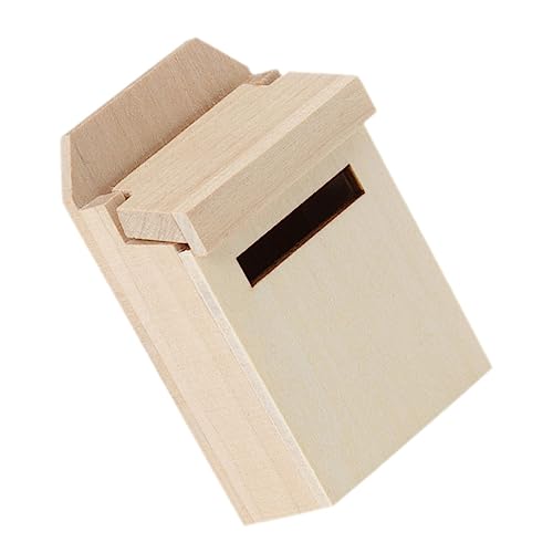 VANZACK DIY Mini Mailbox Modell Leeres Postfach Aus Holz Puppenmöbel Zubehör Für Kreative Bastelprojekte VANZACK DIY Mini Mailbox Modell Leeres Postfach Aus Holz Puppenmöbel Zubehör Für Kreative Bastelprojekte von VANZACK