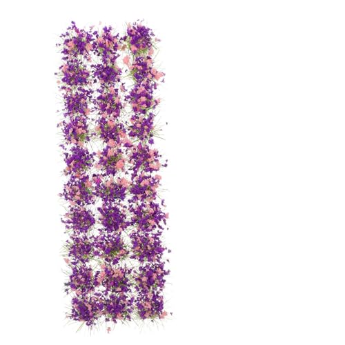 VANZACK DIY Miniatur Blumen Cluster Selbstklebend Simulierte Farbige Blumenbüschel für Landschaftsmodell Zug Architektur Dekor von VANZACK