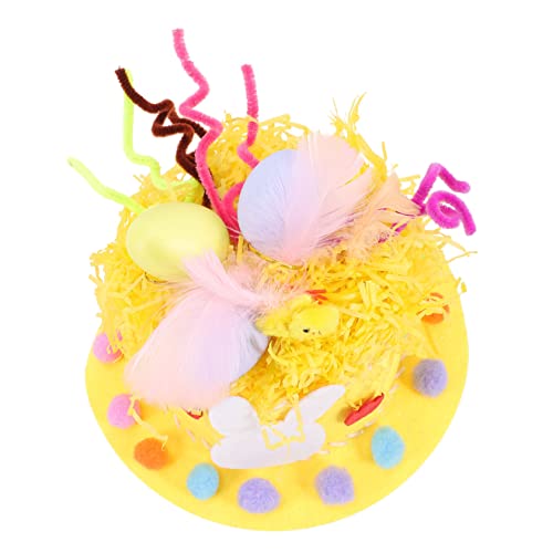 VANZACK DIY Ostern Bastelset Osterhut aus Hautfreundlichem Vliesstoff Leichtes Komfortables Teiliges für Kreatives Partyzubehör und Ostergeschenke Fördert Fantasie und VANZACK DIY Ostern Bastelset Osterhut aus Hautfreundlichem Vliesstoff Leichtes Komfortables Teiliges für Kreatives Partyzubehör und Ostergeschenke Fördert Fantasie und von VANZACK