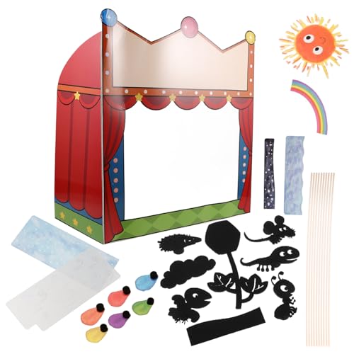 VANZACK DIY Schattenpuppen Set für Kreatives Bastelspielzeug für Interaktives Lernen Shadow Theater und Wissenschaftlichen Experimenten VANZACK DIY Schattenpuppen Set für Kreatives Bastelspielzeug für Interaktives Lernen Shadow Theater und Wissenschaftlichen Experimenten von VANZACK
