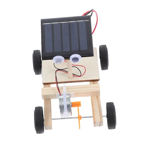 VANZACK DIY Solar Powered Auto Bausatz Aus Holz Wissenschaftliches Lernspielzeug Für Kreatives Bastelset Handwerklichen Fähigkeiten Und Umweltbewusstsein von VANZACK