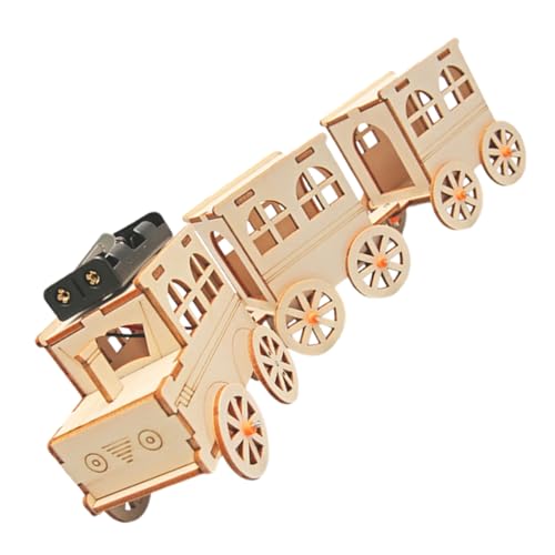 VANZACK DIY-holzeisenbahn-Set, Pädagogisches Holzwissenschaftsprojekt, Unbemaltes Eisenbahnmodell Für Kinder, Verbessert Räumliches Vorstellungsvermögen Und Logisches Denken VANZACK DIY-holzeisenbahn-Set, Pädagogisches Holzwissenschaftsprojekt, Unbemaltes Eisenbahnmodell Für Kinder, Verbessert Räumliches Vorstellungsvermögen Und Logisches Denken von VANZACK