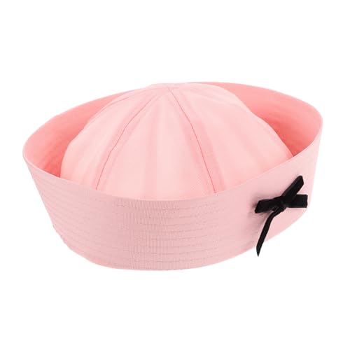 VANZACK Decorative Sailor Hat mit Schleife Atmungsaktive Matrosenmütze für Kostümpartys und Cosplay Bequeme Kopfbedeckung für Damen und Herren von VANZACK