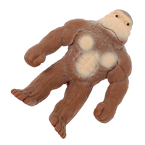 VANZACK Dehnbares Cartoon Gorilla Lustiges Squeeze Zum Stressabbau Langsame Rückfederung Partyspielzeug Für Erwachsene Braune von VANZACK