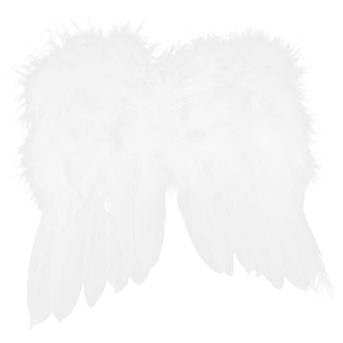 VANZACK Dekorative Engelsflügel für Puppen Weißes Angel Wing Zubehör für Niedliche Babypuppen Einfach Anzubringen Langlebig für Fotoshootings VANZACK Dekorative Engelsflügel für Puppen Weißes Angel Wing Zubehör für Niedliche Babypuppen Einfach Anzubringen Langlebig für Fotoshootings von VANZACK