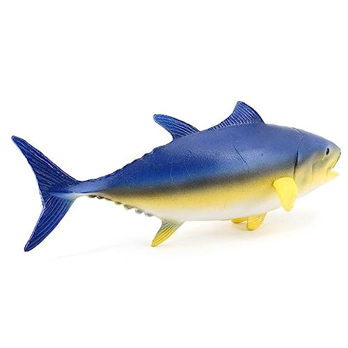 VANZACK Dekorative Fischfigur Für Realistische Simulation Eines Thunfischs Accessoire Für Ozeanfische Figuren Lernspielzeug Für Vorschulkinder VANZACK Dekorative Fischfigur Für Realistische Simulation Eines Thunfischs Accessoire Für Ozeanfische Figuren Lernspielzeug Für Vorschulkinder von VANZACK