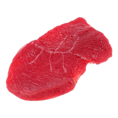 VANZACK Dekoratives Künstliches Steak Ornament Lebensechtes Fake Steak für Fotografie Heimdekoration Korrosionsbeständig für Restaurants Ausstellungen VANZACK Dekoratives Künstliches Steak Ornament Lebensechtes Fake Steak für Fotografie Heimdekoration Korrosionsbeständig für Restaurants Ausstellungen von VANZACK