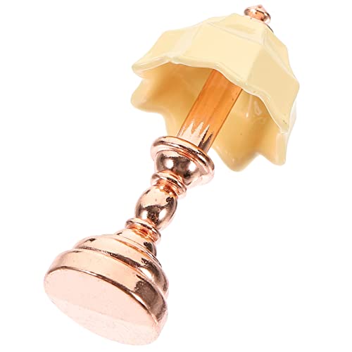 VANZACK Design Roségold Mit Cremefarbenem Schirm Für Puppenhaus Dekoration Und Puppenmöbel Zubehör VANZACK Design Roségold Mit Cremefarbenem Schirm Für Puppenhaus Dekoration Und Puppenmöbel Zubehör von VANZACK