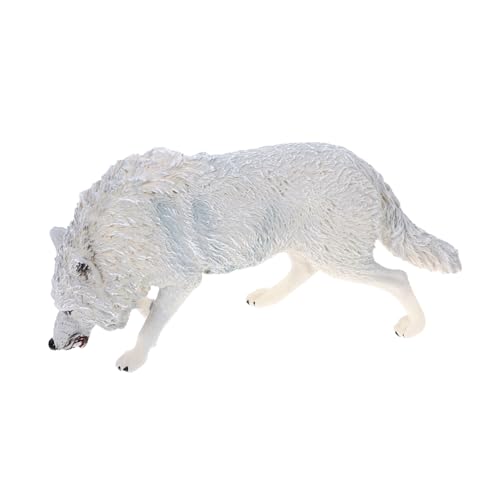VANZACK Detailreiches Wolfsmodell für Realistische Dekofigur für Zuhause und Garten Kognitive Lernspiele und Tierornament VANZACK Detailreiches Wolfsmodell für Realistische Dekofigur für Zuhause und Garten Kognitive Lernspiele und Tierornament von VANZACK