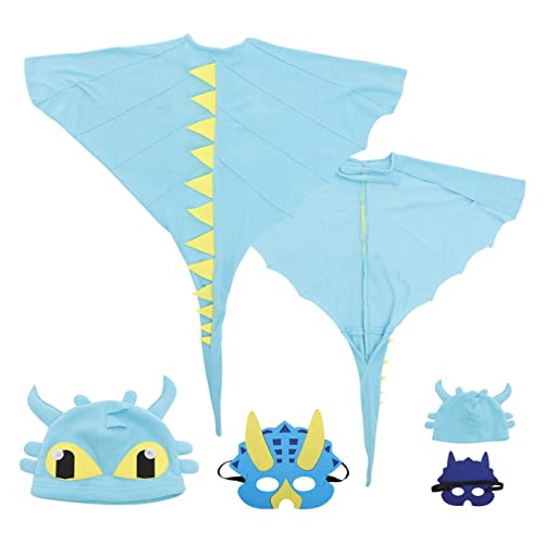 VANZACK Dinosaurier Kostüm mit Cape und Maske Dekoratives Dino Kostüm für Halloween und Fasching für Rollenspiele und Geburtstagsfeiern Jahre VANZACK Dinosaurier Kostüm mit Cape und Maske Dekoratives Dino Kostüm für Halloween und Fasching für Rollenspiele und Geburtstagsfeiern Jahre von VANZACK