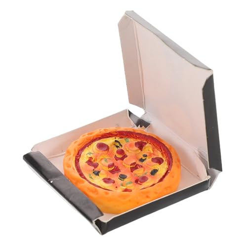VANZACK Dollhouse Miniatur Pizza Realistic Takeout Pizza in Mini Box Model Simulation Mini Pizza Set Für DIY Dollhouse Dekoration VANZACK Dollhouse Miniatur Pizza Realistic Takeout Pizza in Mini Box Model Simulation Mini Pizza Set Für DIY Dollhouse Dekoration von VANZACK