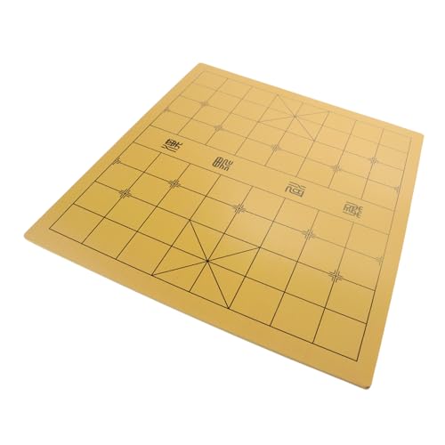 VANZACK Dual Use Schachbrett aus Holz Doppelseitiges Spielbrett für Chinesisches Schach und Go Kompakt Tragbar für Spiele mit Freunden und Familie VANZACK Dual Use Schachbrett aus Holz Doppelseitiges Spielbrett für Chinesisches Schach und Go Kompakt Tragbar für Spiele mit Freunden und Familie von VANZACK