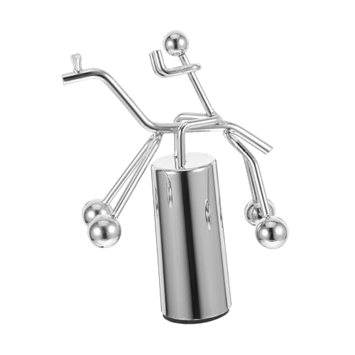 VANZACK Eisenornament Schwingendes Tumbler Für Erwachsene Und Physikalisches Als Stilvolle Desktop Dekoration Und Stressabbauendes Fidget Accessoire von VANZACK