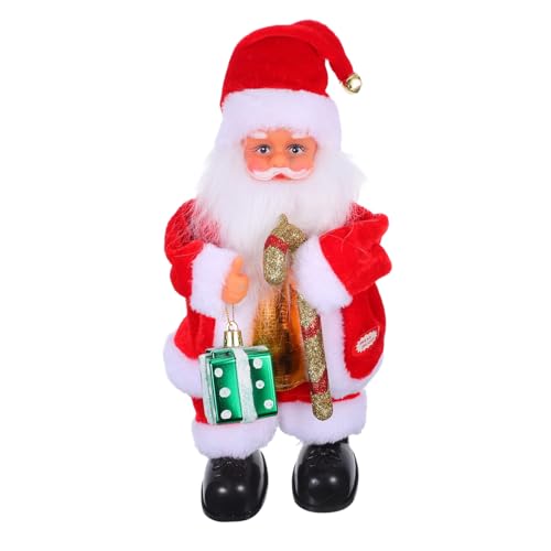 VANZACK Elektrische Santa Figur mit Musik und Beweglichen Kreative Weihnachtsdeko für Party Interaktives im Handlichen Geschenkbox-Design Festliche Atmosphäre für Tisch Balkon Auto VANZACK Elektrische Santa Figur mit Musik und Beweglichen Kreative Weihnachtsdeko für Party Interaktives im Handlichen Geschenkbox-Design Festliche Atmosphäre für Tisch Balkon Auto von VANZACK