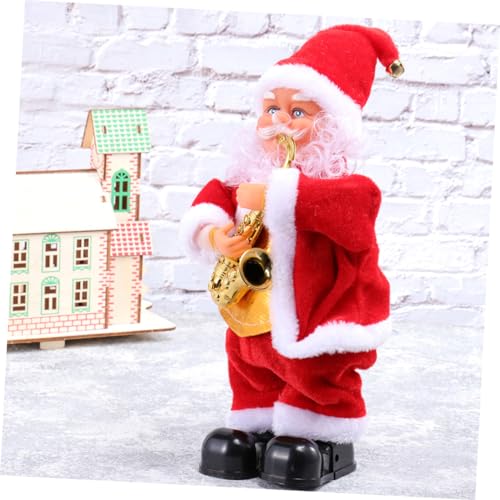 VANZACK Elektrischer Weihnachtsmann mit Musik und Tanzfunktion Langlebiges Material Kompakte Zufälliger Stil ohne Batterien VANZACK Elektrischer Weihnachtsmann mit Musik und Tanzfunktion Langlebiges Material Kompakte Zufälliger Stil ohne Batterien von VANZACK